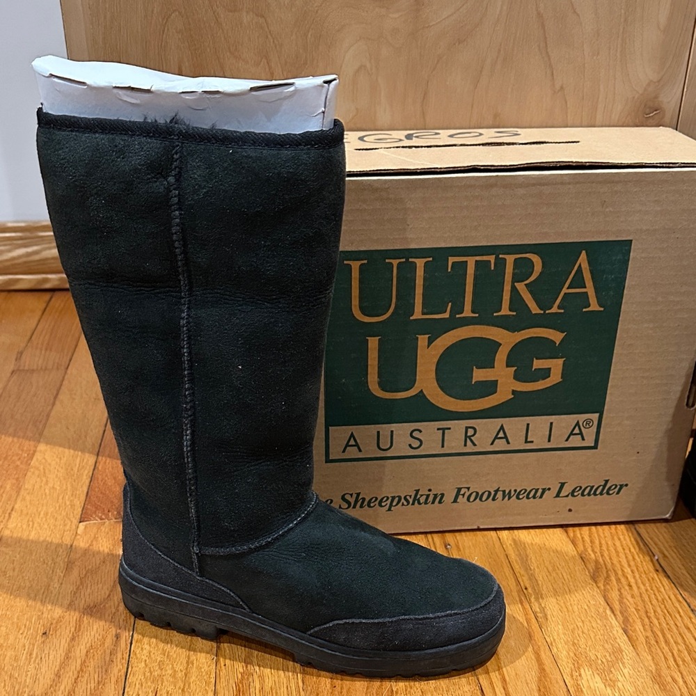 UGG Dark Sheepskin Boots